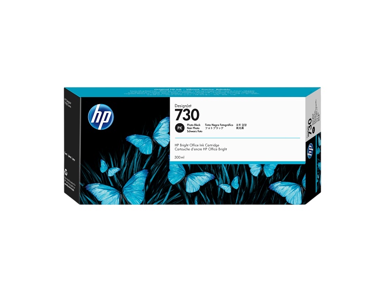 Toner P2V73A HP 730 300-ml Photo Black Ink