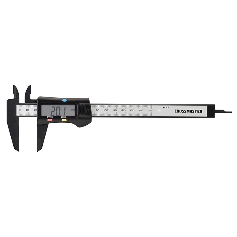Calibre Digital Crossmaster Fibra de Carbono 0-150mm