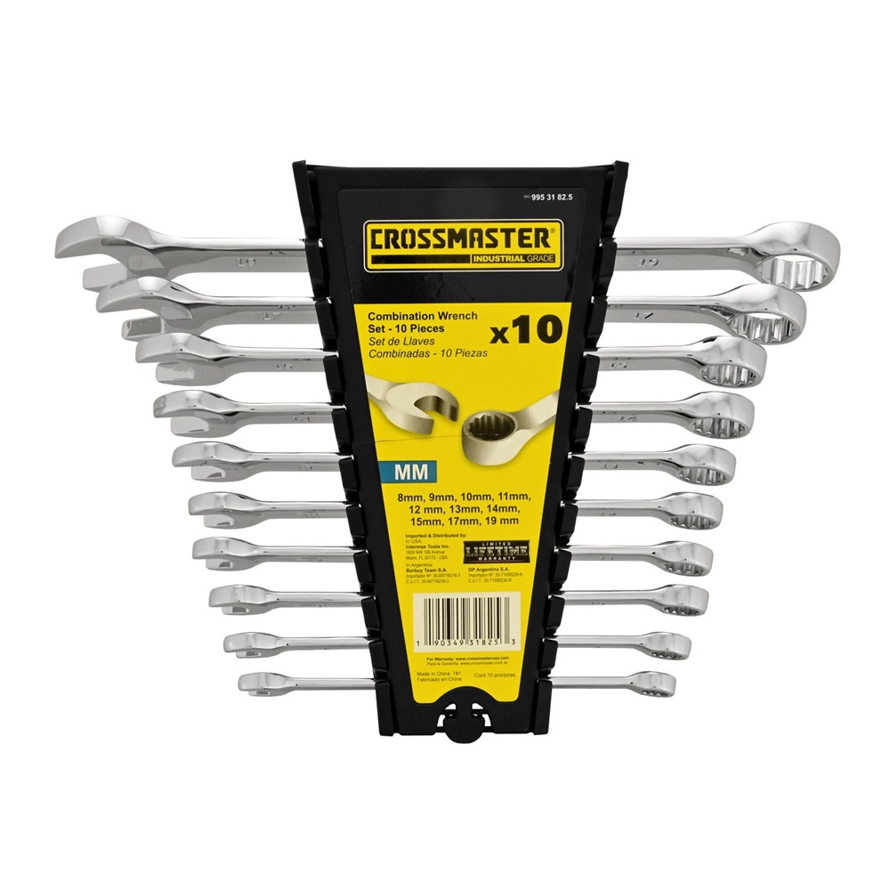 Juego de 14 Llaves Combinadas Crossmaster
