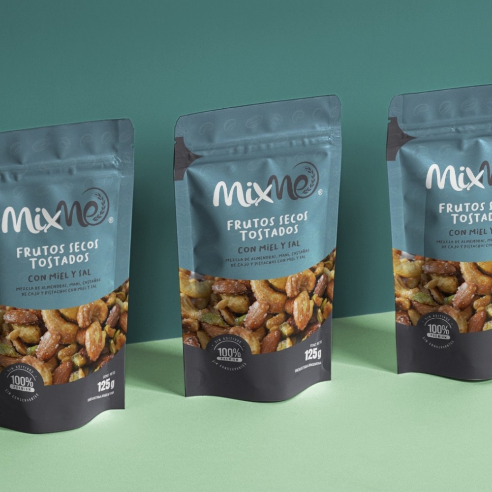 Frutos Secos Miel y Sal MixMe Doypack 125g