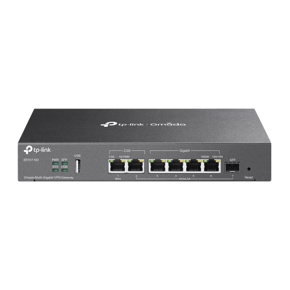 Router Tp-Link Mwan 2.5G - 6P+1SFP VPN Omada ER707-M2