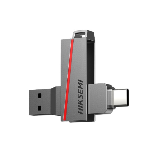 Pen Drive HIKSEMI 128 Gb E307C Dual Slim USB 3.0 | USB Type C