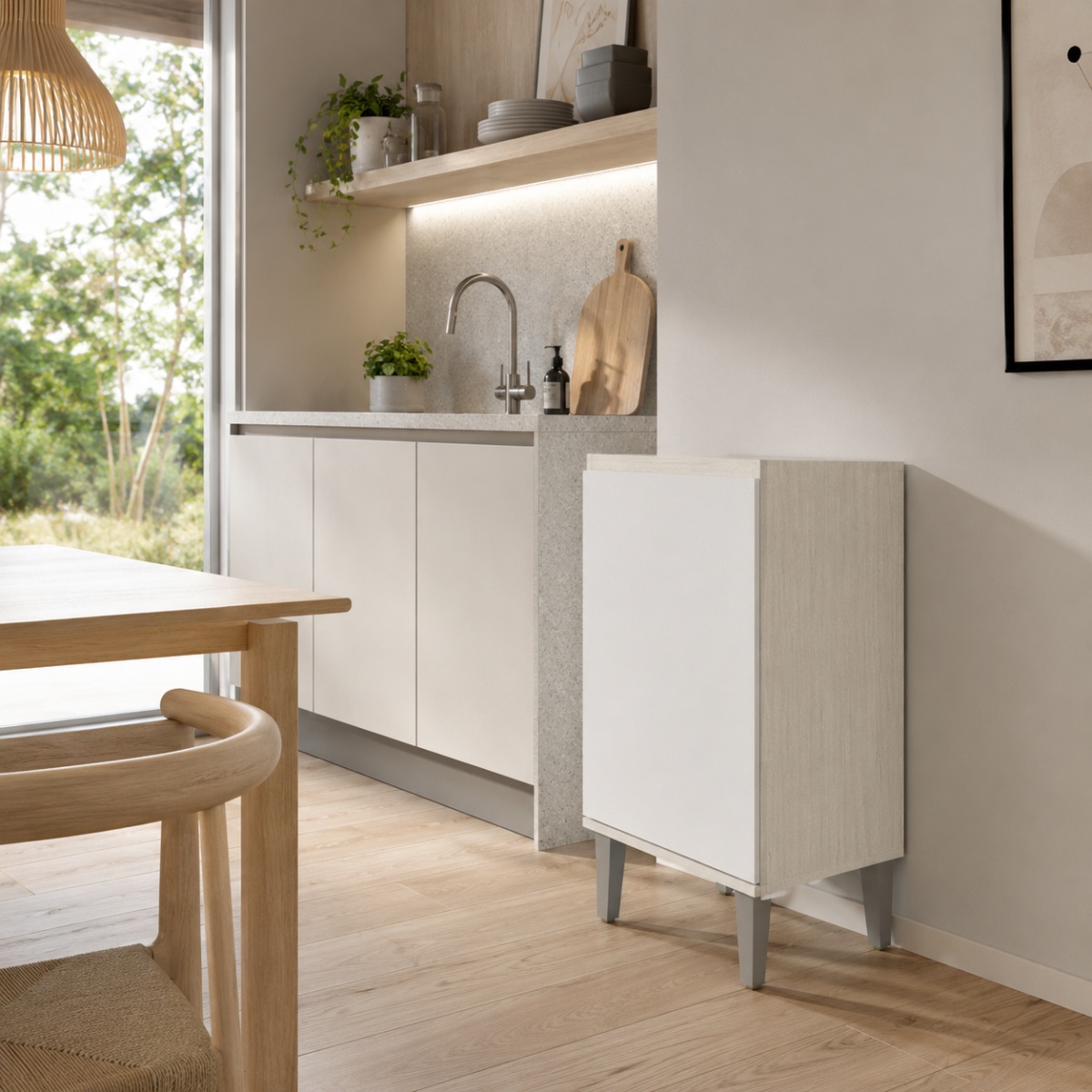 Bajomesada 0,40 M Polar|blanco Tables