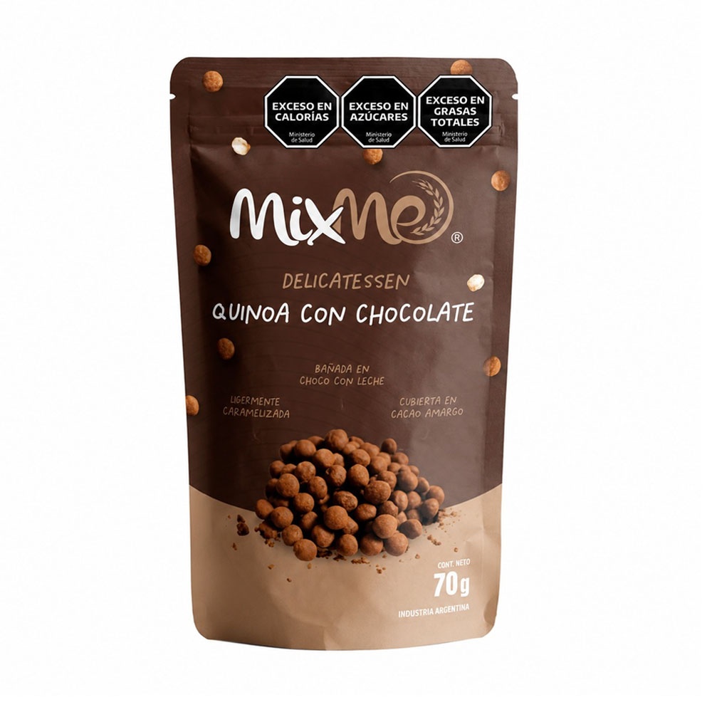 Quinoa con Chocolate MixMe Doypack 70g x 10 Unidades