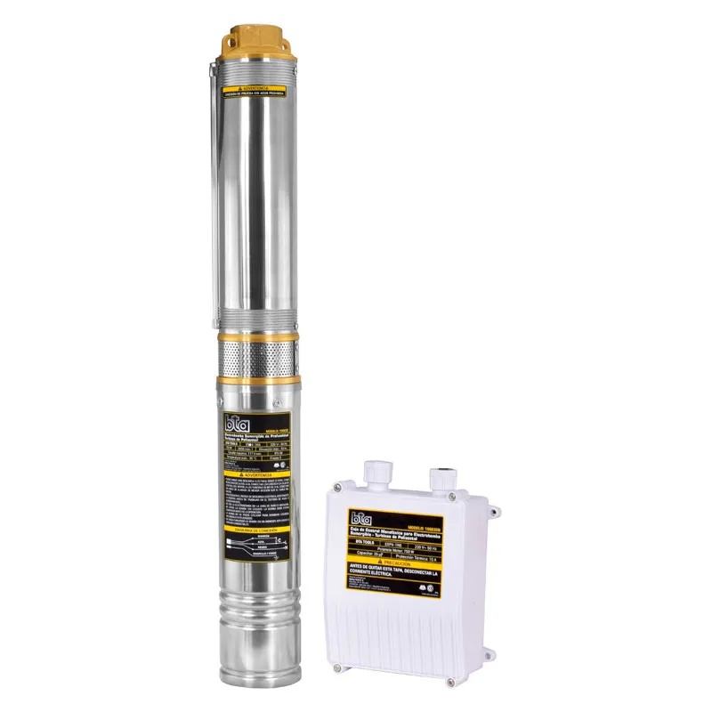 Electrobomba Sumergible BTA 4" 2 HP 117 Lts|M 1500W