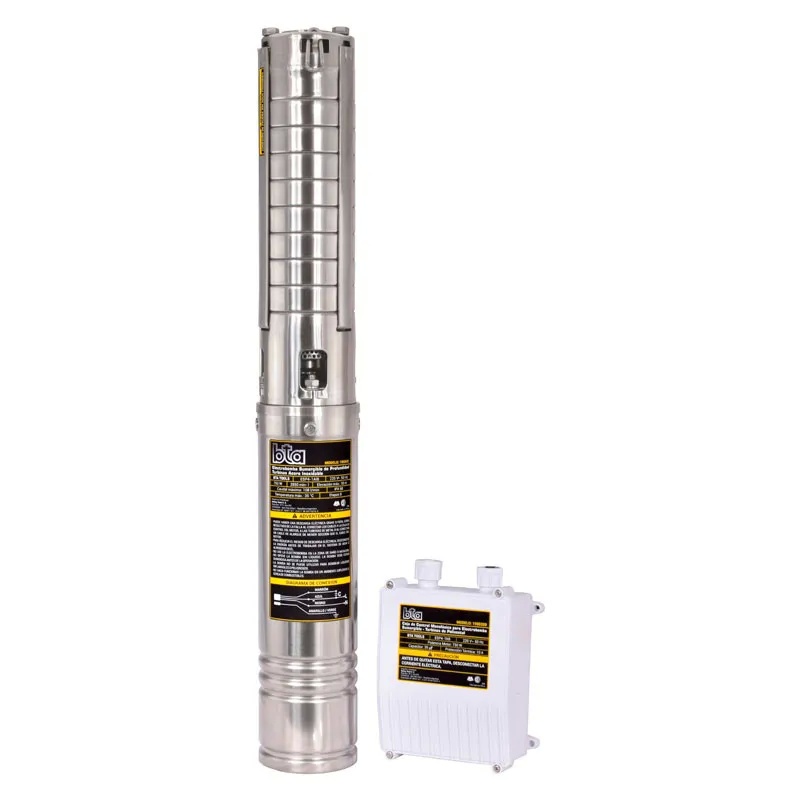 Electrobomba Sumergible BTA 4" 1.5 HP 108 Lts|M 1100W