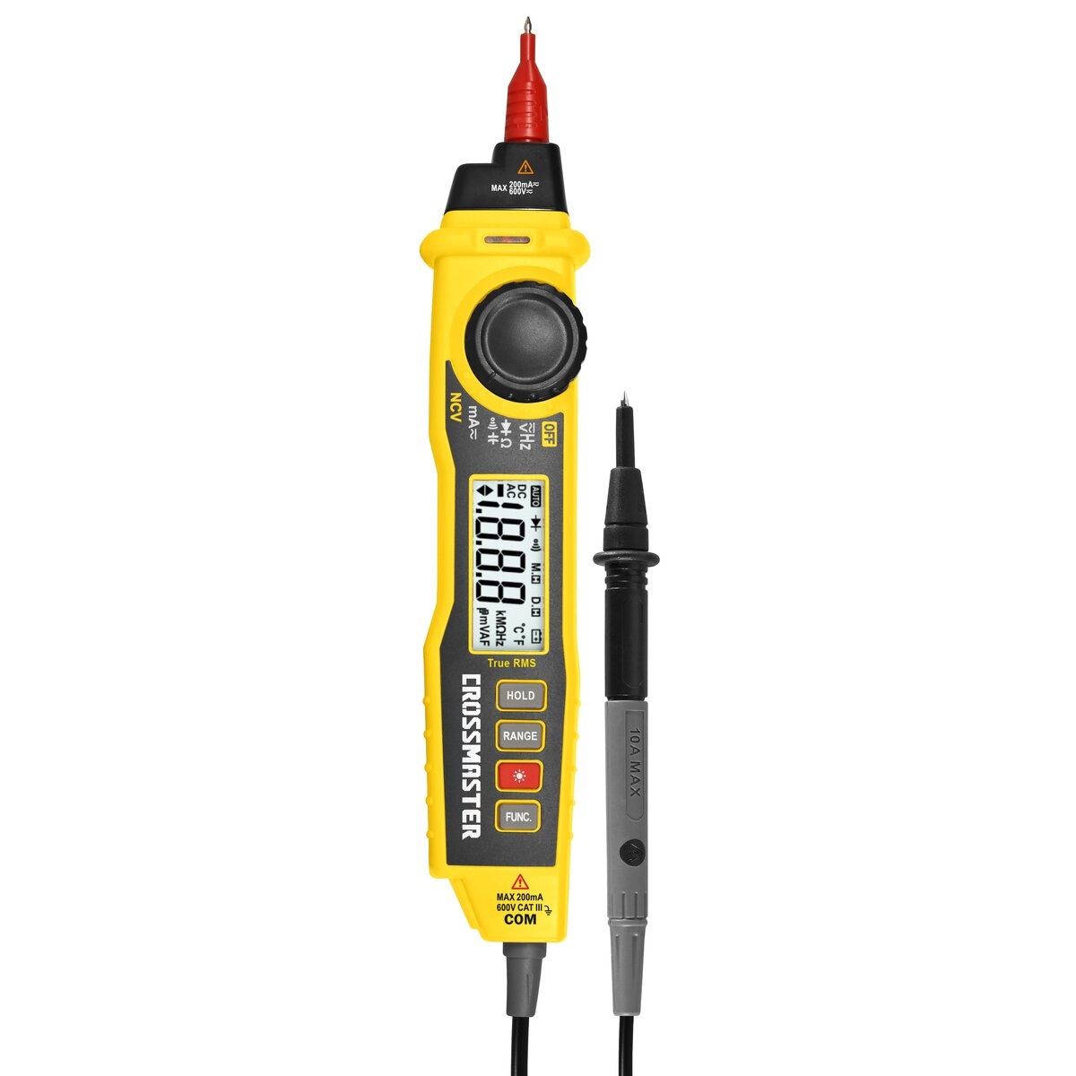Multimetro Digital Crossmaster Lapiz 600V True RMS
