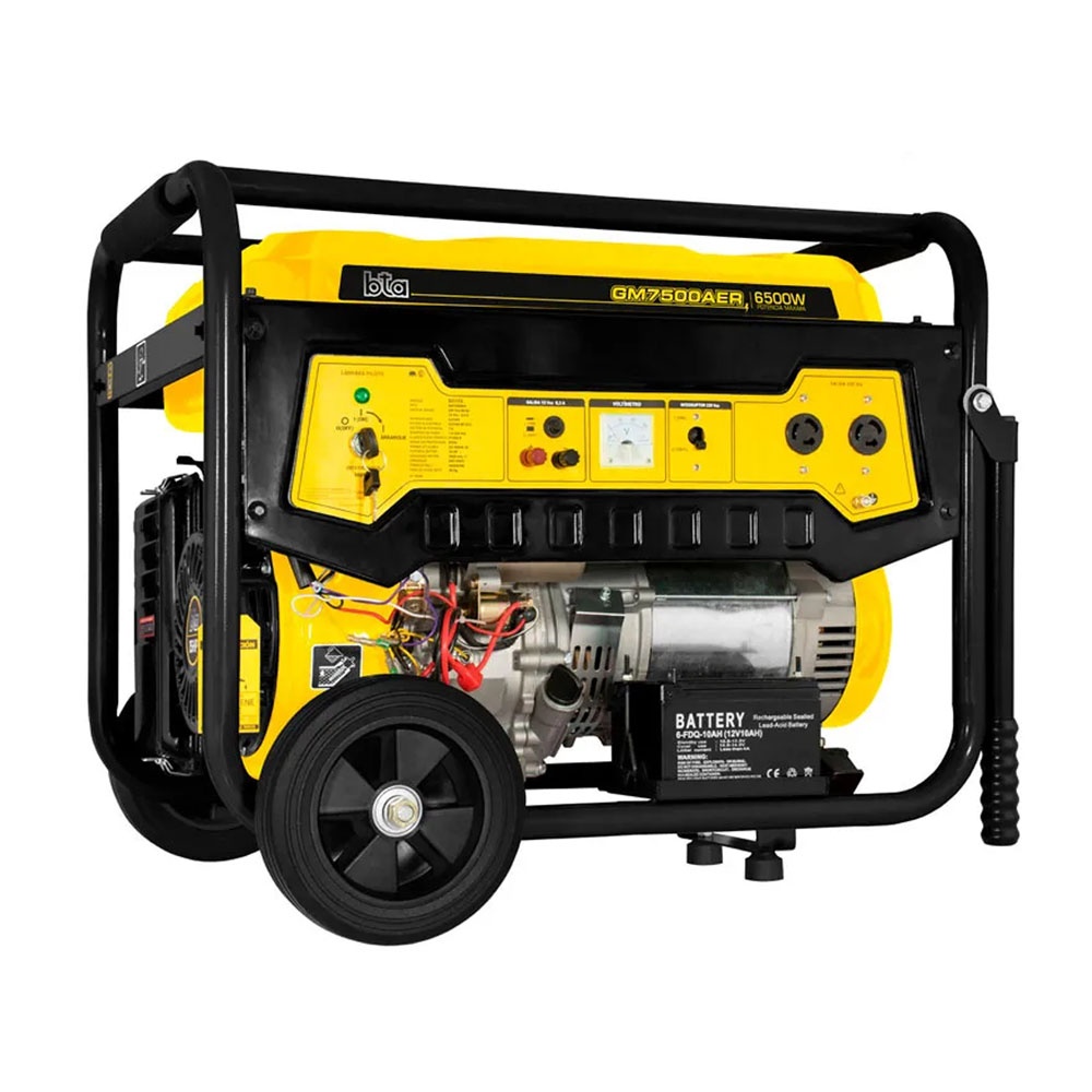 Grupo Generador BTA 6.5 Kva GM7500AER 15 HP