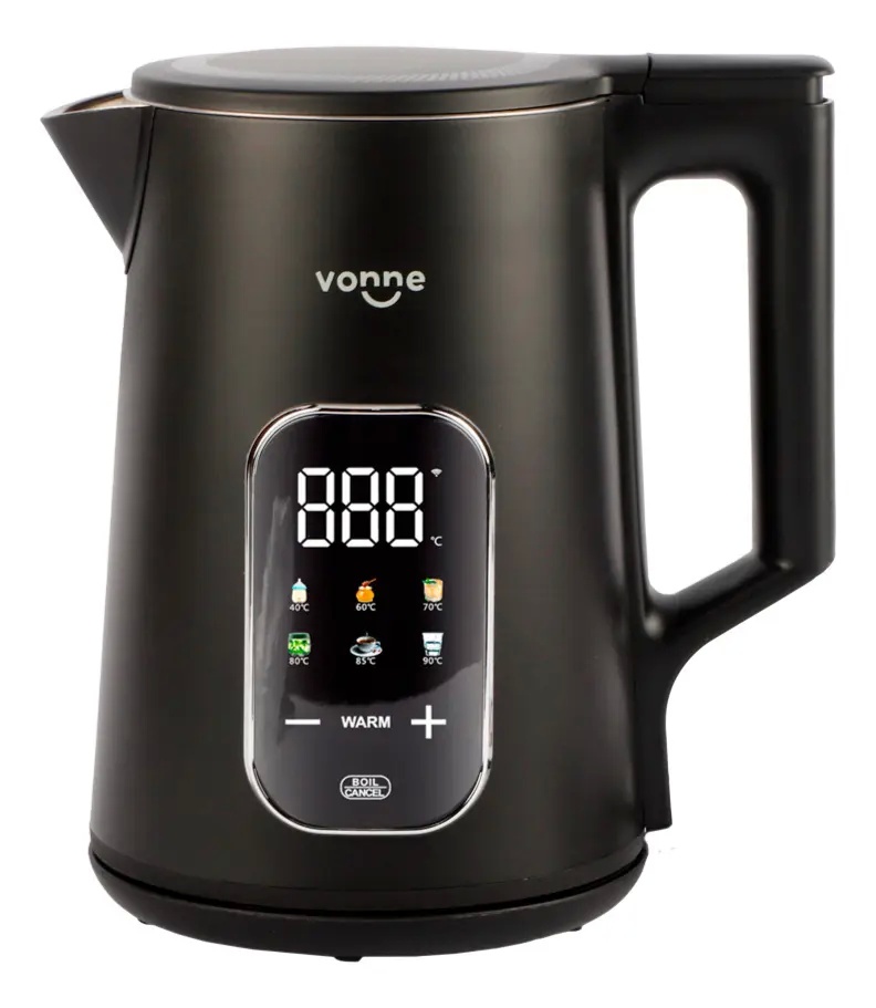 Pava Electrica Vonne 1,7 Lts Digital Smart