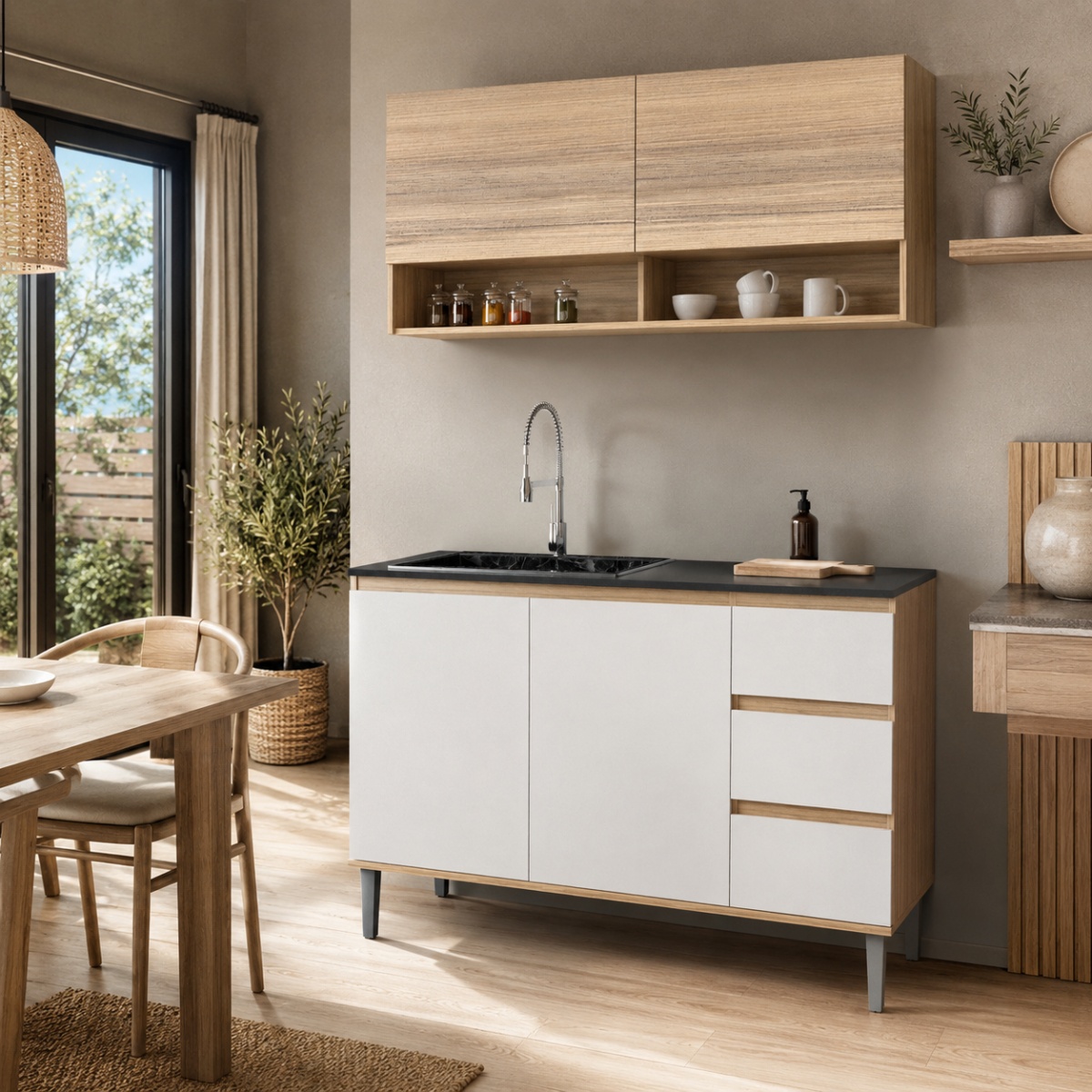 Bajomesada 1,20 M Coco Bolo|blanco Tables