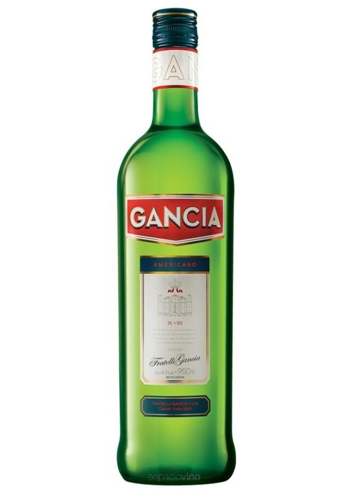 Aperitivo Gancia Americano Botella 950m x 12 Unidades