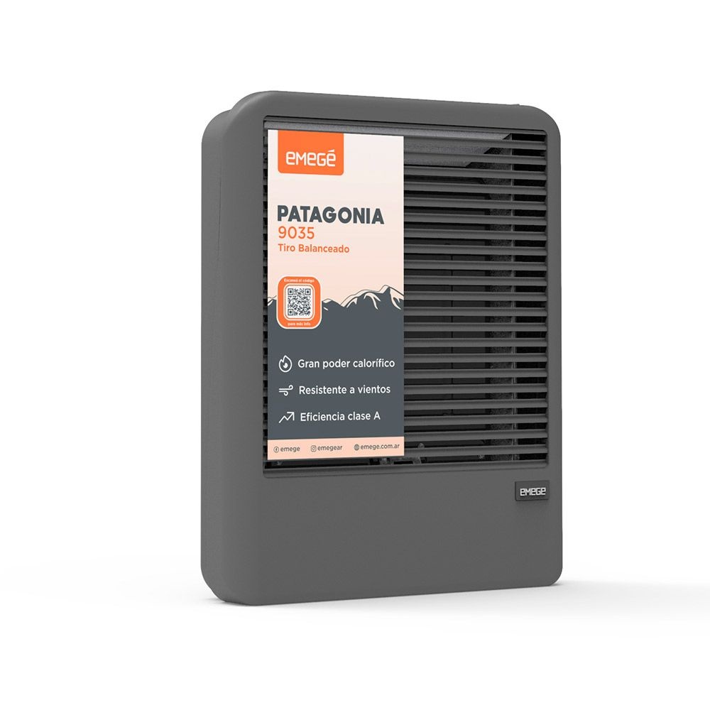 Calefactor Emege Patagonia 3500 TB Multigas